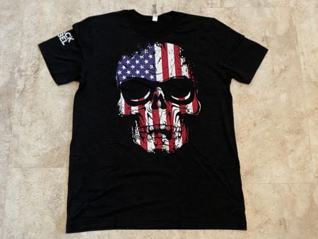 Exclusives BlackLabel Shirt „US‑Skull“ - Grösse L (Unisex)